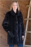 Women's Sheared Mink Reversible to Silk