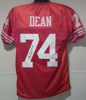 Fred Dean Autographed San Francisco 49ers Jersey
