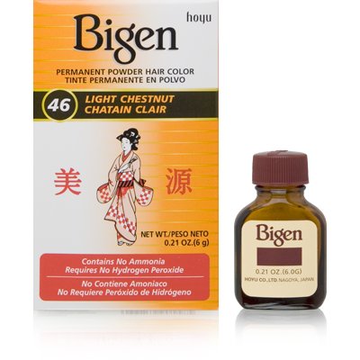does bigen hair color have heena