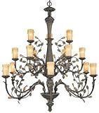 LAMPS BEAUTIFUL Casual Lighting, Valence Chandelier by Savoy House--Excellent customer service--see our feedback.