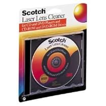 Scotch&reg; Laser Lens Cleaner For CD, DVD & CD & DVD ROM