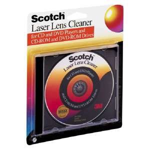 Scotch&reg; Laser Lens Cleaner For CD, DVD & CD & DVD ROM