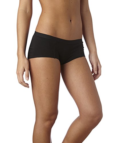 PACT Super Soft Organic Women's Boy Shorts Panty 2 Pack Style EA2-WBS