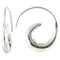Bijoux Les Poulettes - Boucles d'Oreilles Argent 925 Serpentin