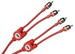 Monster MPC I304 4C-5M Extra Low Noise 4-Channel Car Stereo RCA Cables (5 meters)