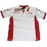 Race Shirt: Formula One 1 Force India F1 NEW White
