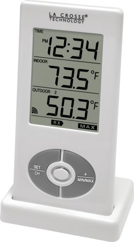La Crosse Technology WS-9121U-IT-CBP Wireless Thermometer with Remote Outdoor Sensor