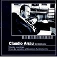 Claudio Arrau in Germany: Pre-War Recordings