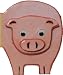 Chunky Farm Pig