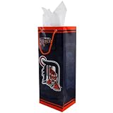 Detroit Tigers Navy Blue Bottle Gift Bag