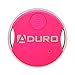 Aduro U-SNAP SF45 Universal Wireless Bluetooth Selfie Remote / Camera Shutter for iPhone, iPad, Samsung, LG, HTC, Android with Tripod (Pink)