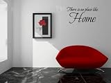 There Is No Place Like Home Vinyl Wall Decal Sticker Words Graphic Letters By LKS Trading Post