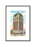 Adolphus Hotel, Dallas, Texas Architecture Pre-Matted Poster Print, 11x14