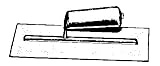 Harrington Cement Trowels: 11 x 4 1/2