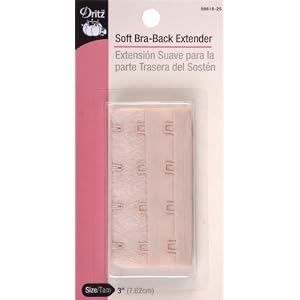 Dritz-R-4-Hook-Bra-Back-Extender-3-Inch-Wide-Beige