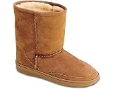 Men's Minnetonka Sheepskin Pug Boots 9