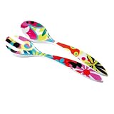 Ciroa Fusion set of 2 x 30cm melamine salad servers