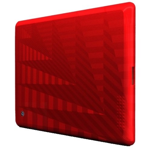 Case-Mate BT-COV-CM013590 Gelli Silikon Case f&uuml;r Apple iPad 2 rot Preisvergleich