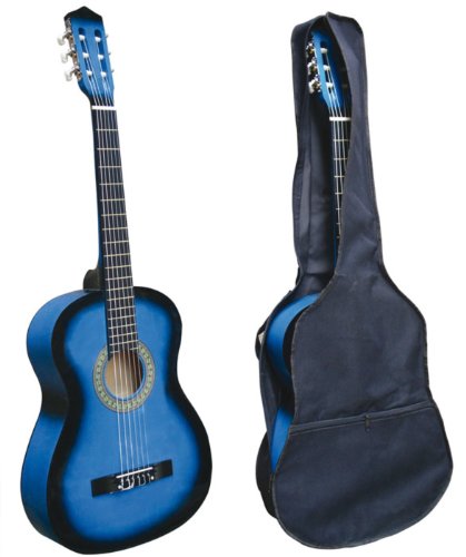 Git-01blau Gitarre