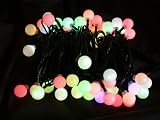 50er LED Farbwechsel Lichterkette Bunt Innen Neu