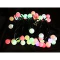 50er LED Farbwechsel Lichterkette Bunt Innen Neu