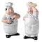 Ala Carte Chef 3-D Salt and Pepper Shaker Set
