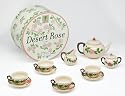 Franciscan Desert Rose 13 Piece Tea Set