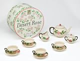 Waterford Wedgwood Franciscan Desert Rose 13-Piece Tea Set
