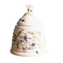 Lenox Butterfly Meadow Bone Porcelain Beehive Honey Pot