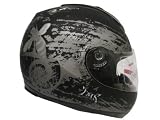 Matte Black Hornet Full Face Motorcycle Street Sport Helmet DOT ~ XLarge