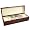 NEW Watch Box Storage for 5 Extra Large Watches Rich Mahogany Matte Finish By Tech Swiss