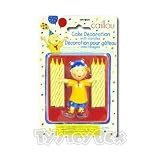 Caillou Cake Decorator with 6 Candles