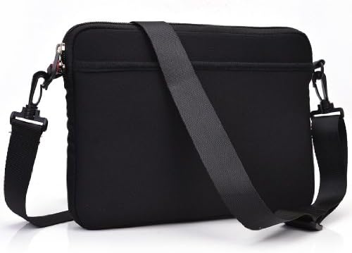 Kroo - Tablet Crossbody Bag (Black) for Amazon Kindle Fire HDX 8.9 Tablet