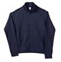 Bella Ladies Stretch Cadet Full Zip Fleece Jacket - NAVY - Medium