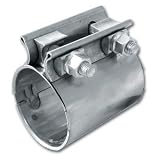 Coupler Exhaust Clamp for Butt Joint Connections