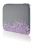 Belkin 15.4-Inch Neoprene Pixilated Sleeve (Dark Gray/Lavender)