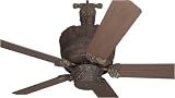 Craftmade Ceiling Fans Wine Country Model WC52EB in European Bronze. Indoor fan.