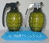 2 Grenade Feeders + 3000 .12g 6mm BB for Airsoft Guns