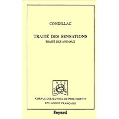 Trait� des sensations, trait� sur les animaux, 1754