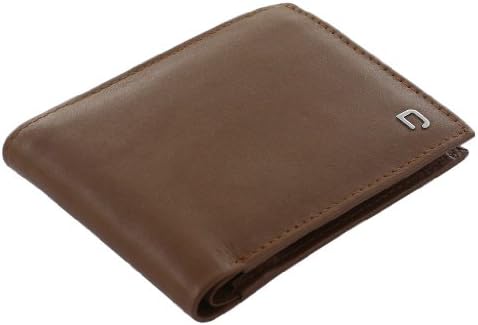 Suvorna HIDE Men's Genuine Cow Leather Wallet Tan Color One Size