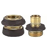 Brass Quick Connector Set 2 Pack