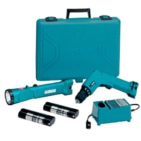 Makita 6019DWLE 7.2-Volt Ni-Cad 3 8-Inch Cordless Drill Driver with ML702 Flashlight by Makita