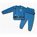 Metro Police Long Sleeve/Long Leg pajama set for children
