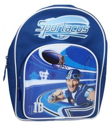 Childrens Toyshop   : Trademark Collections Lazytown Blue Sportacus Backpack