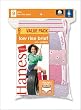 9 PACK Hanes Girls P9 Low-Rise Brief in Assorted Colors - Hanes Style P941AS