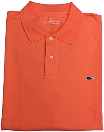 Vineyard Vines Mens Sunrise Slim Fit Short Sleeve Pique Polo Shirt