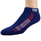 New York Giants Royal Blue Low Cut Socks
