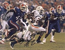 Graig Cooper Autographed Football 8x10 Photo - Autographed Footballs