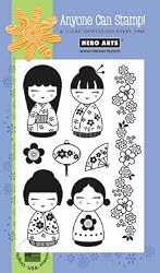 Four Japanese Dolls by Hero Arts