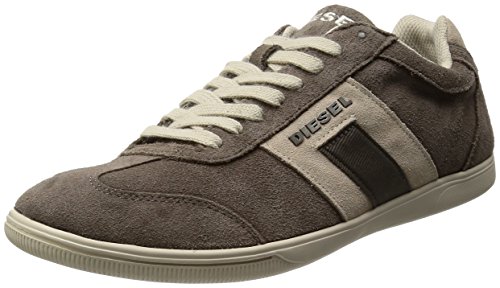 Diesel Men’s Happy Hours Vintagy Lounge Fashion Sneaker, Goat/Sandshell, 12 M US
